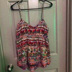 Ruffled Spaghetti Strap tee